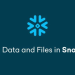 Storing data and files in snowflake
